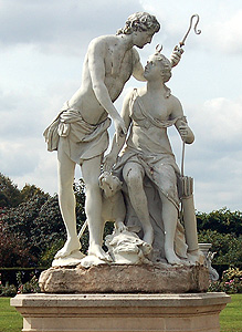 Diana and Endymion in the French Garden September 2011